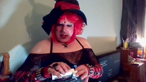 Crossdresser smoking, cute crossdresser