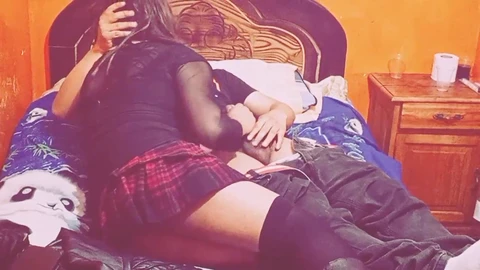 Adorable trans girls Adri Fox and Drurthzarthonon showcase their feminine charm in sexy outfits