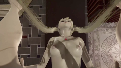 人妖射精, hentai shemale 3d