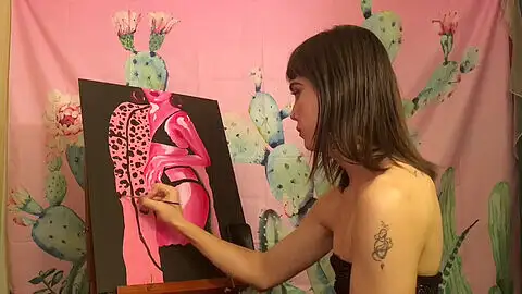 Ladyboy, painting