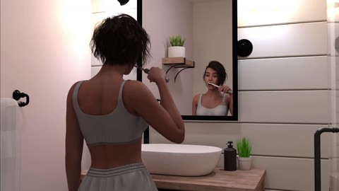 Nubile shemale Asura delivers an explosive cumshot