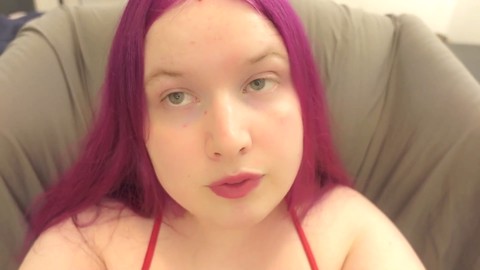 Beautiful shemale nurse shows off her she-creature skills