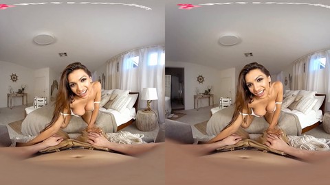 Jessy Dubai's intensive VR-Masturbationssession