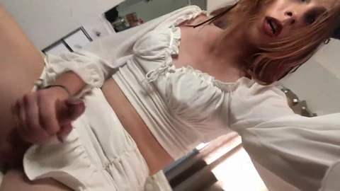 Small tits, lingerie